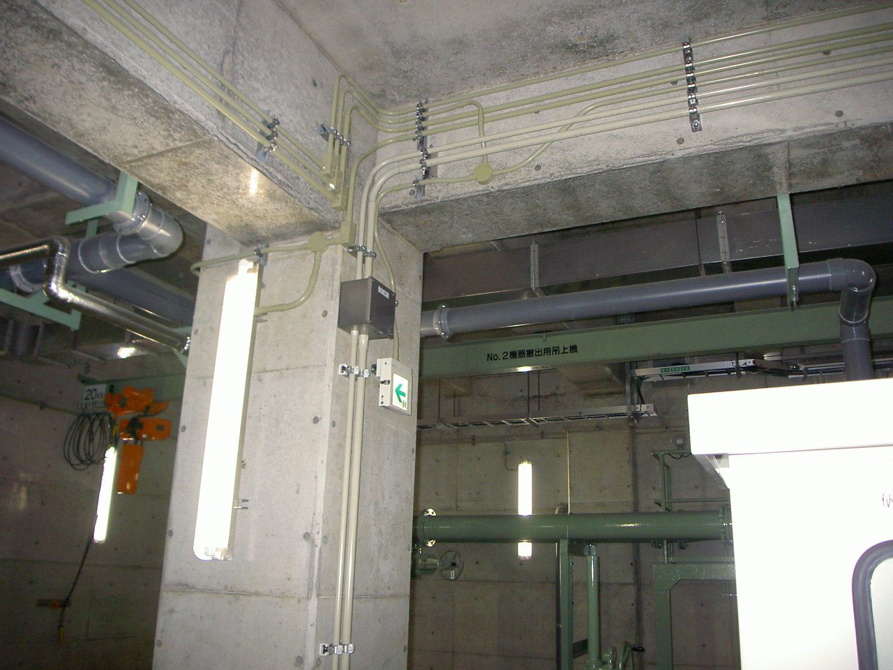 五十嵐2の町中継ポンプ場電気設備工事