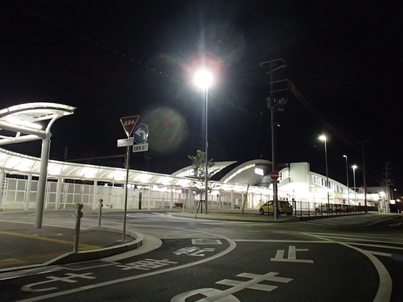 内野駅新通線照明設置工事